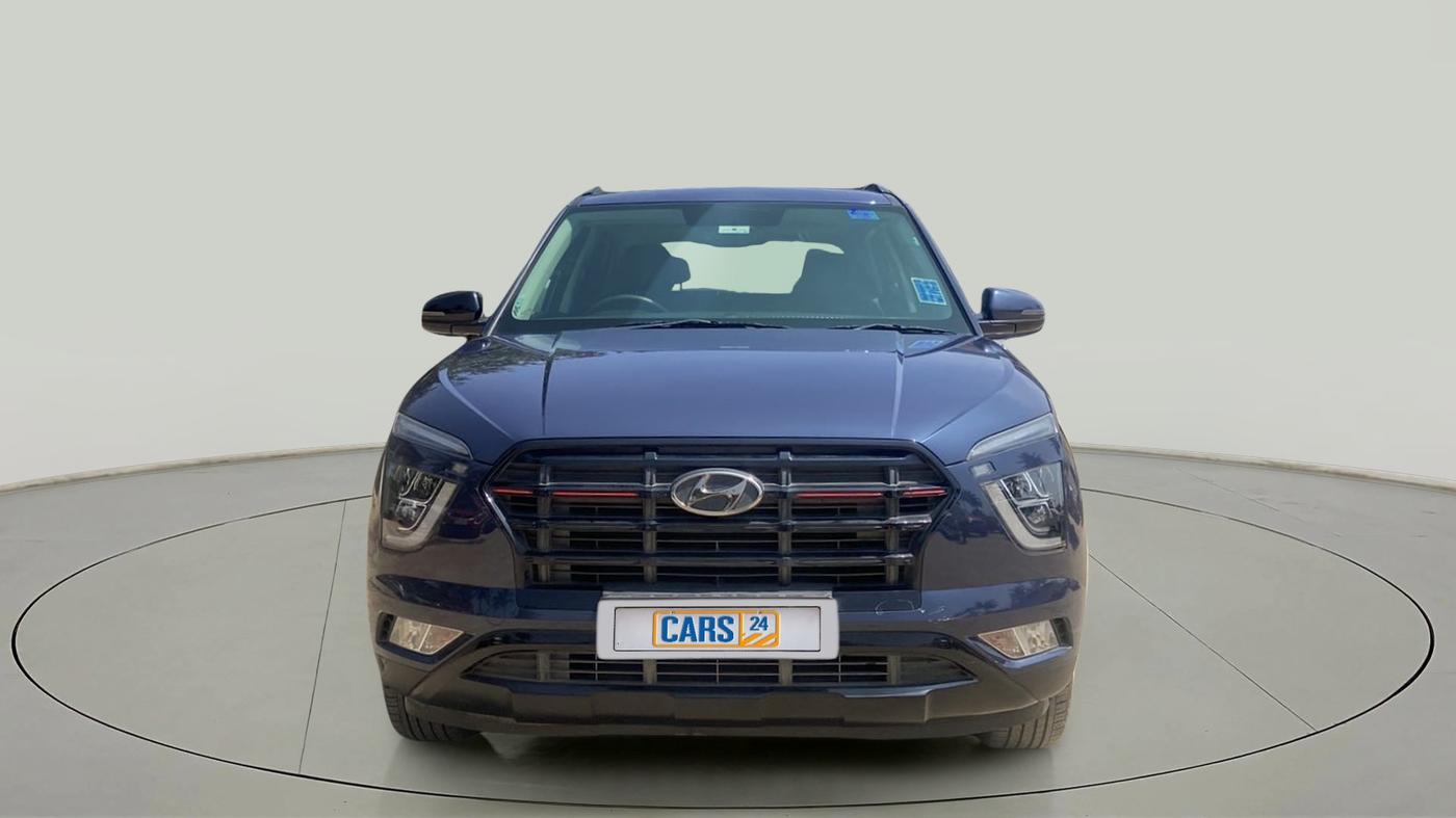 2022 Hyundai Creta SX (O) IVT KNIGHT 1.5 PETROL, Petrol, Automatic, 22,939 km, Front