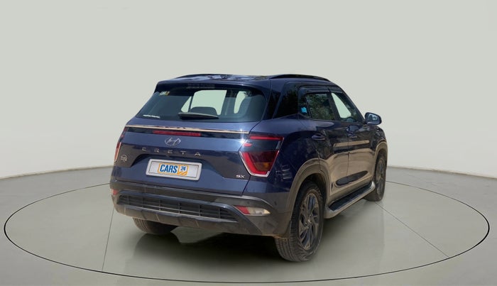 2022 Hyundai Creta SX (O) IVT KNIGHT 1.5 PETROL, Petrol, Automatic, 22,939 km, Right Back Diagonal