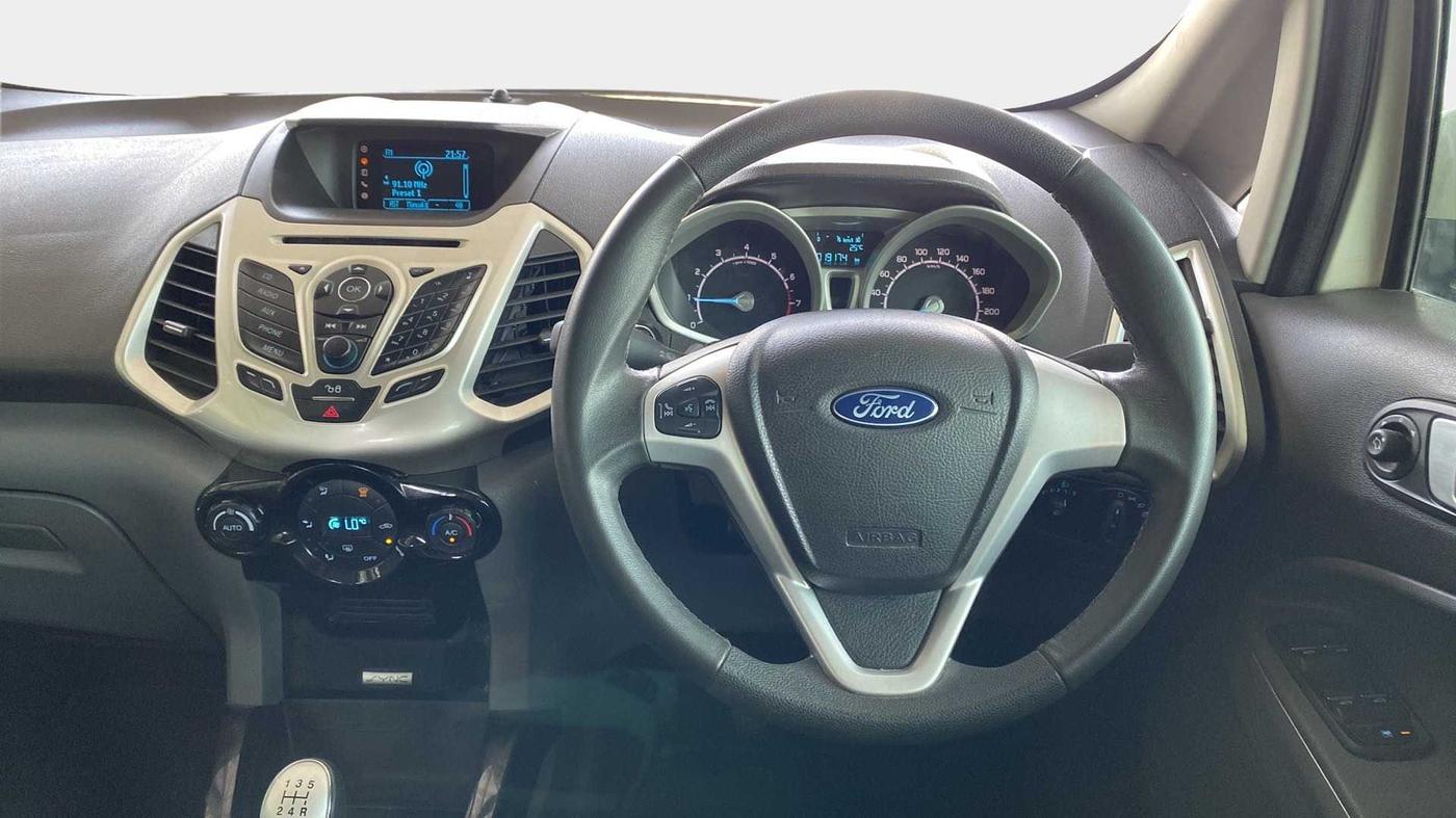 2016 Ford Ecosport TITANIUM+ 1.0L ECOBOOST, Petrol, Manual, 19,164 km, Steering Wheel Close Up