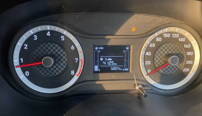 2022 Hyundai AURA S 1.2 CNG, CNG, Manual, 6,800 km, Odometer Image