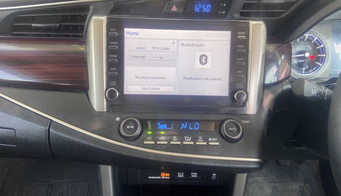 2022 Toyota Innova Crysta 2.7 VX 7 STR, Petrol, Manual, 18,145 km, Infotainment System