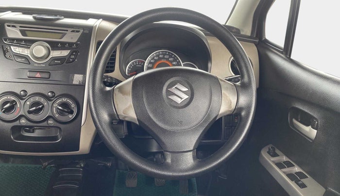 2015 Maruti Wagon R 1.0 VXI, Petrol, Manual, 33,436 km, Steering Wheel Close Up