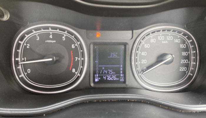 2020 Maruti Vitara Brezza ZXI, Petrol, Manual, 47,622 km, Odometer Image