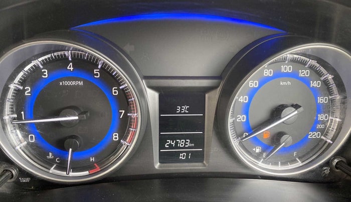 2021 Maruti Baleno DELTA PETROL 1.2, Petrol, Manual, 24,779 km, Odometer Image