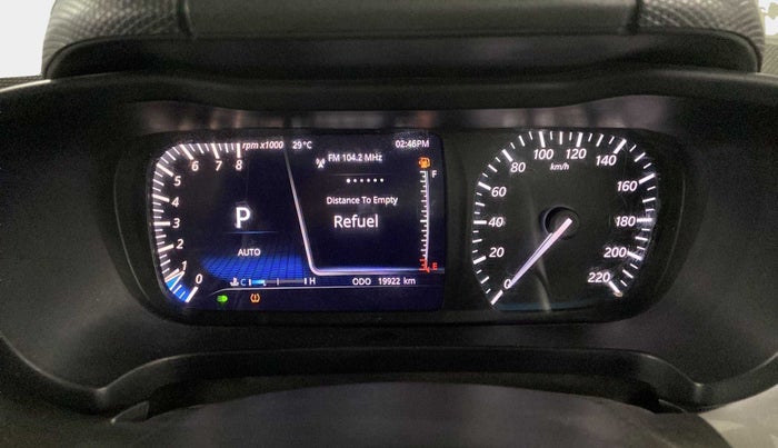 2022 Tata ALTROZ XZA PLUS, Petrol, Automatic, 20,609 km, Odometer Image