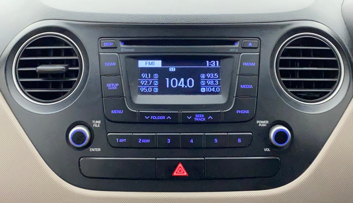 2015 Hyundai Grand i10 ASTA AT 1.2 KAPPA VTVT, Petrol, Automatic, 63,995 km, Infotainment System
