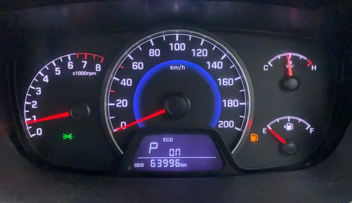 2015 Hyundai Grand i10 ASTA AT 1.2 KAPPA VTVT, Petrol, Automatic, 63,995 km, Odometer Image