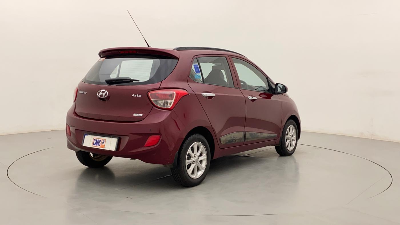 2015 Hyundai Grand i10 ASTA AT 1.2 KAPPA VTVT, Petrol, Automatic, 63,995 km, Right Back Diagonal