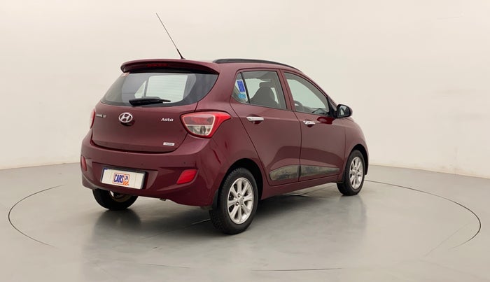2015 Hyundai Grand i10 ASTA AT 1.2 KAPPA VTVT, Petrol, Automatic, 63,995 km, Right Back Diagonal