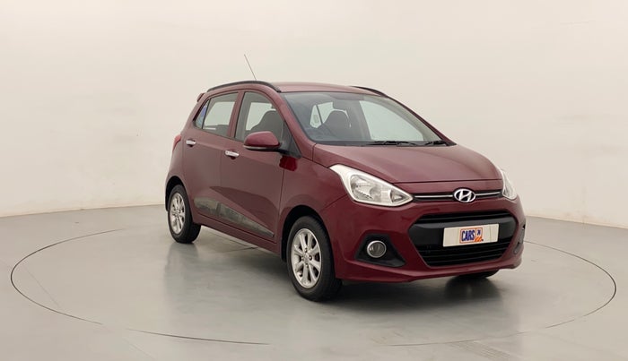 2015 Hyundai Grand i10 ASTA AT 1.2 KAPPA VTVT, Petrol, Automatic, 63,995 km, Right Front Diagonal