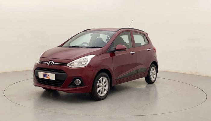 2015 Hyundai Grand i10 ASTA AT 1.2 KAPPA VTVT, Petrol, Automatic, 63,995 km, Left Front Diagonal