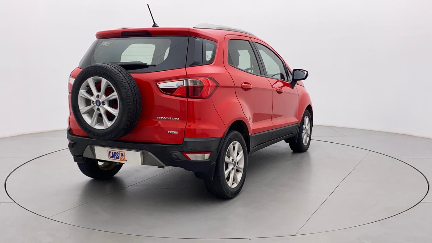 2018 Ford Ecosport TITANIUM 1.5L DIESEL, Diesel, Manual, 90,304 km, Right Back Diagonal
