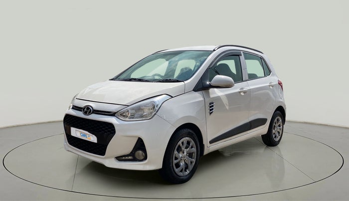 2018 Hyundai Grand i10 SPORTZ 1.2 KAPPA VTVT, Petrol, Manual, 78,908 km, Left Front Diagonal