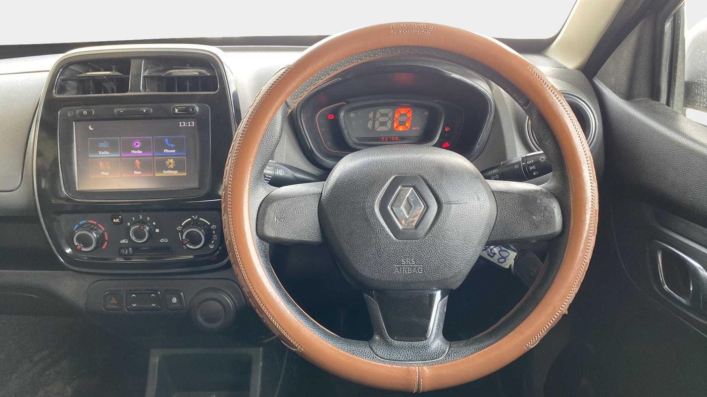 2018 Renault Kwid RXT 1.0, Petrol, Manual, 93,779 km, Steering Wheel Close Up