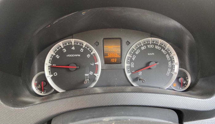 2016 Maruti Swift VXI, Petrol, Manual, 58,713 km, Odometer Image