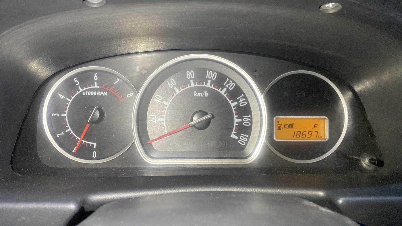 2012 Maruti Alto K10 VXI, Petrol, Manual, 18,636 km, Odometer Image