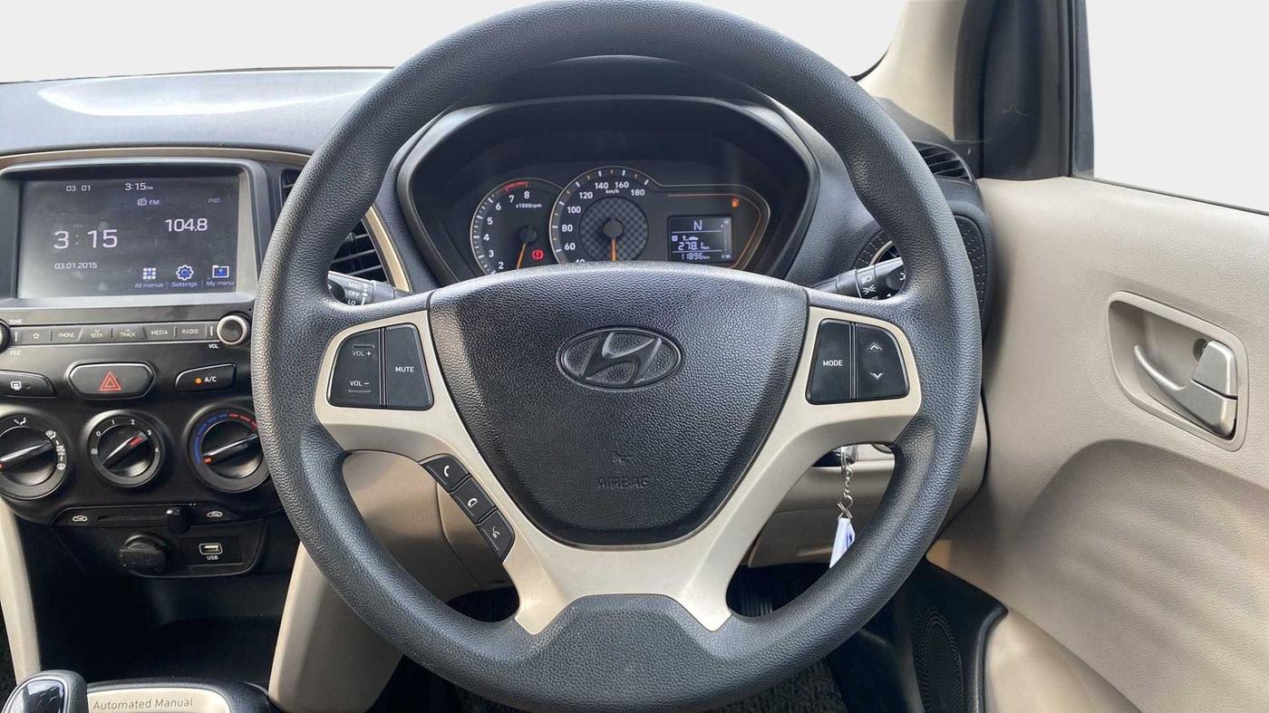2018 Hyundai NEW SANTRO SPORTZ AMT, Petrol, Automatic, 12,007 km, Steering Wheel Close Up