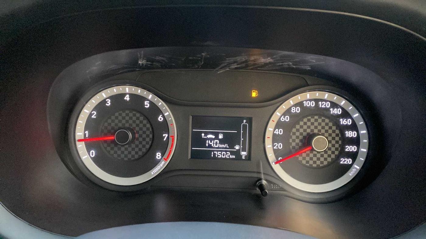 2021 Hyundai AURA S 1.2, Petrol, Manual, 17,499 km, Odometer Image