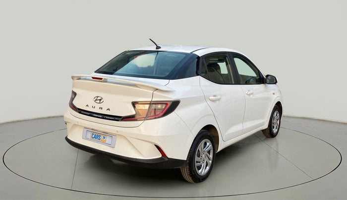 2021 Hyundai AURA S 1.2, Petrol, Manual, 17,499 km, Right Back Diagonal