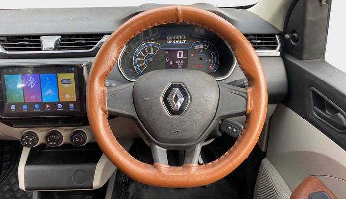 2021 Renault TRIBER RXL AMT, Petrol, Automatic, 30,912 km, Steering Wheel Close Up