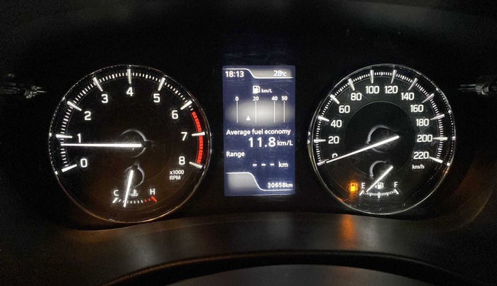 2022 Maruti Baleno ALPHA PETROL 1.2, Petrol, Manual, 30,653 km, Odometer Image