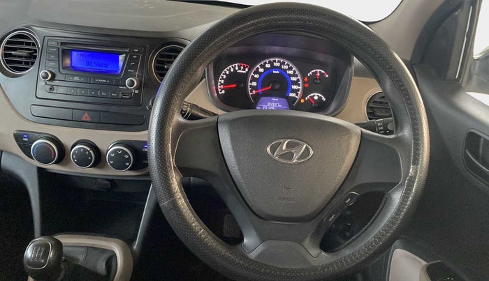 2017 Hyundai Grand i10 MAGNA 1.2 KAPPA VTVT, Petrol, Manual, 29,100 km, Steering Wheel Close Up