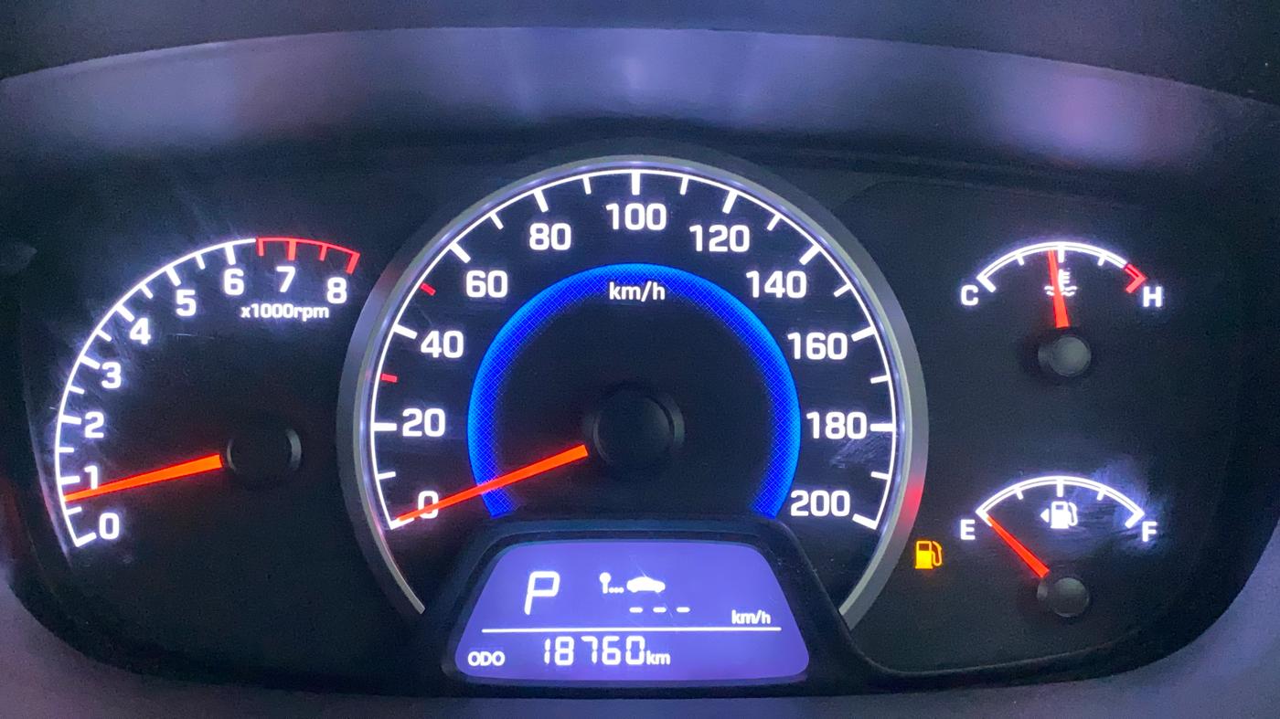 2019 Hyundai Grand i10 SPORTZ AT 1.2 KAPPA VTVT, Petrol, Automatic, 18,760 km, Odometer Image