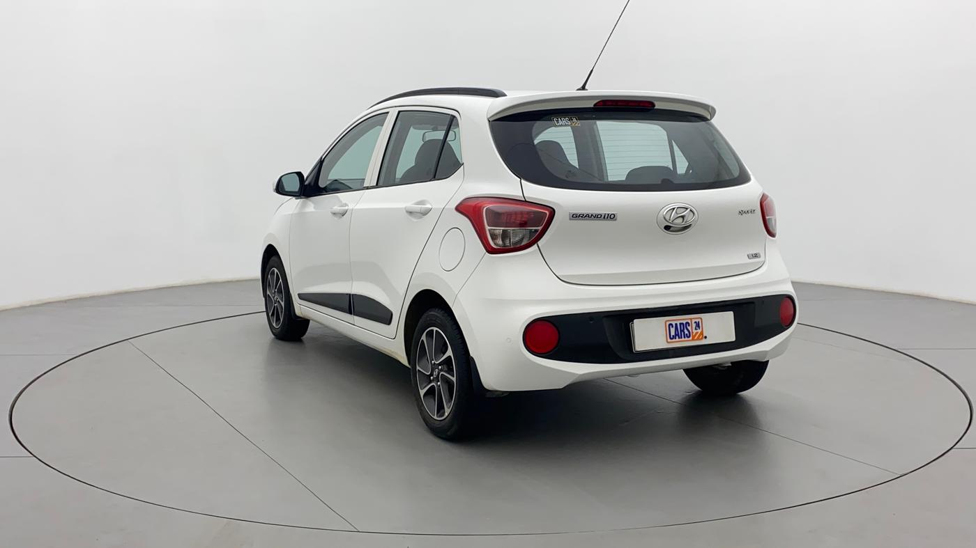 2019 Hyundai Grand i10 SPORTZ AT 1.2 KAPPA VTVT, Petrol, Automatic, 18,760 km, Left Back Diagonal