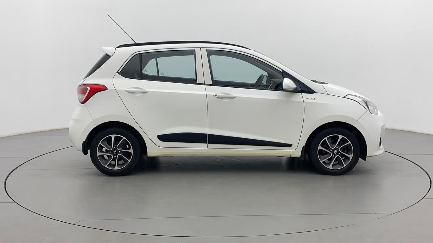 2019 Hyundai Grand i10 SPORTZ AT 1.2 KAPPA VTVT, Petrol, Automatic, 18,760 km, Right Side View