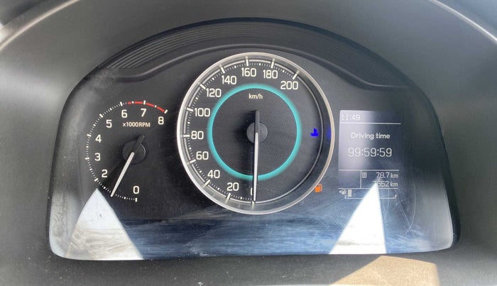 2022 Maruti IGNIS ZETA 1.2, Petrol, Manual, 7,648 km, Odometer Image