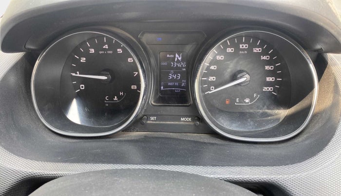 2018 Tata Tiago XZA PETROL, Petrol, Automatic, 73,422 km, Odometer Image