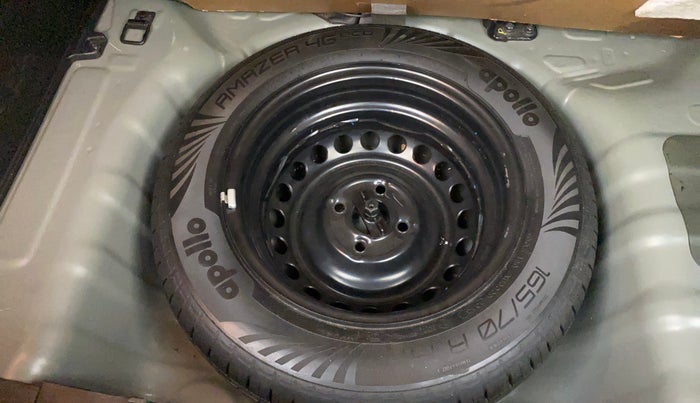 2023 Hyundai EXTER SX(O) CONNECT 1.2 AMT, Petrol, Automatic, 36,873 km, Spare Tyre