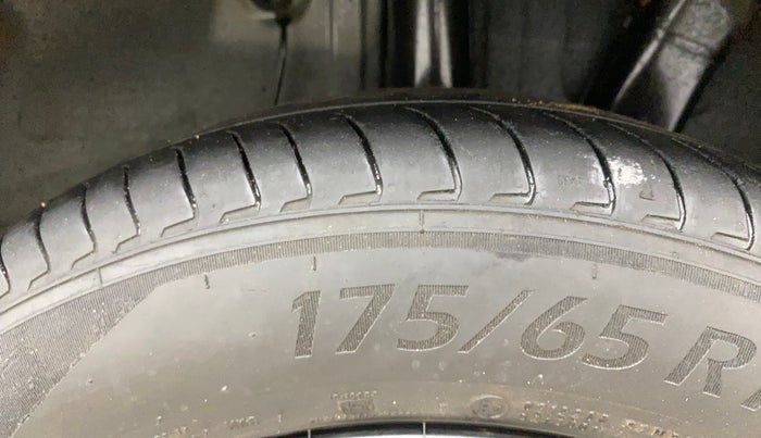 2023 Hyundai EXTER SX(O) CONNECT 1.2 AMT, Petrol, Automatic, 36,873 km, Left Rear Tyre Tread