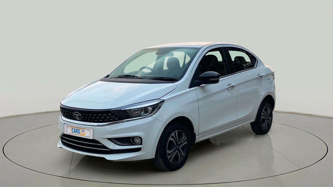 2022 Tata TIGOR XZ PLUS CNG, CNG, Manual, 22,034 km, Left Front Diagonal