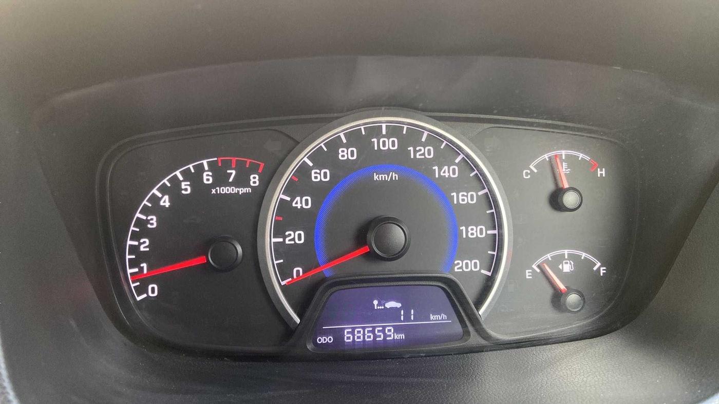 2018 Hyundai Grand i10 ASTA 1.2 KAPPA VTVT, Petrol, Manual, 68,646 km, Odometer Image