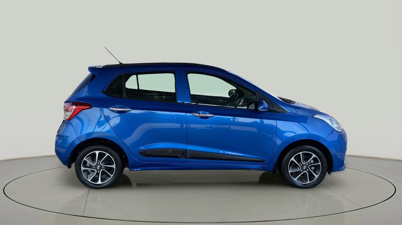 2018 Hyundai Grand i10 ASTA 1.2 KAPPA VTVT, Petrol, Manual, 68,646 km, Right Side View