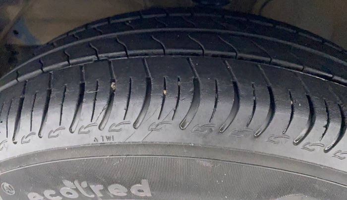2021 Maruti S PRESSO VXI (O) CNG, CNG, Manual, 18,507 km, Left Front Tyre Tread