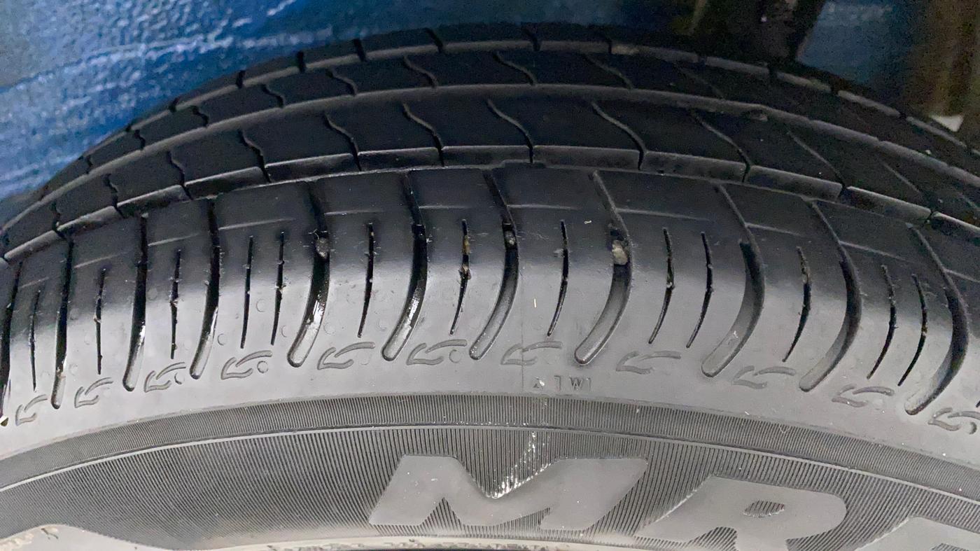 2021 Maruti S PRESSO VXI (O) CNG, CNG, Manual, 18,507 km, Left Rear Tyre Tread