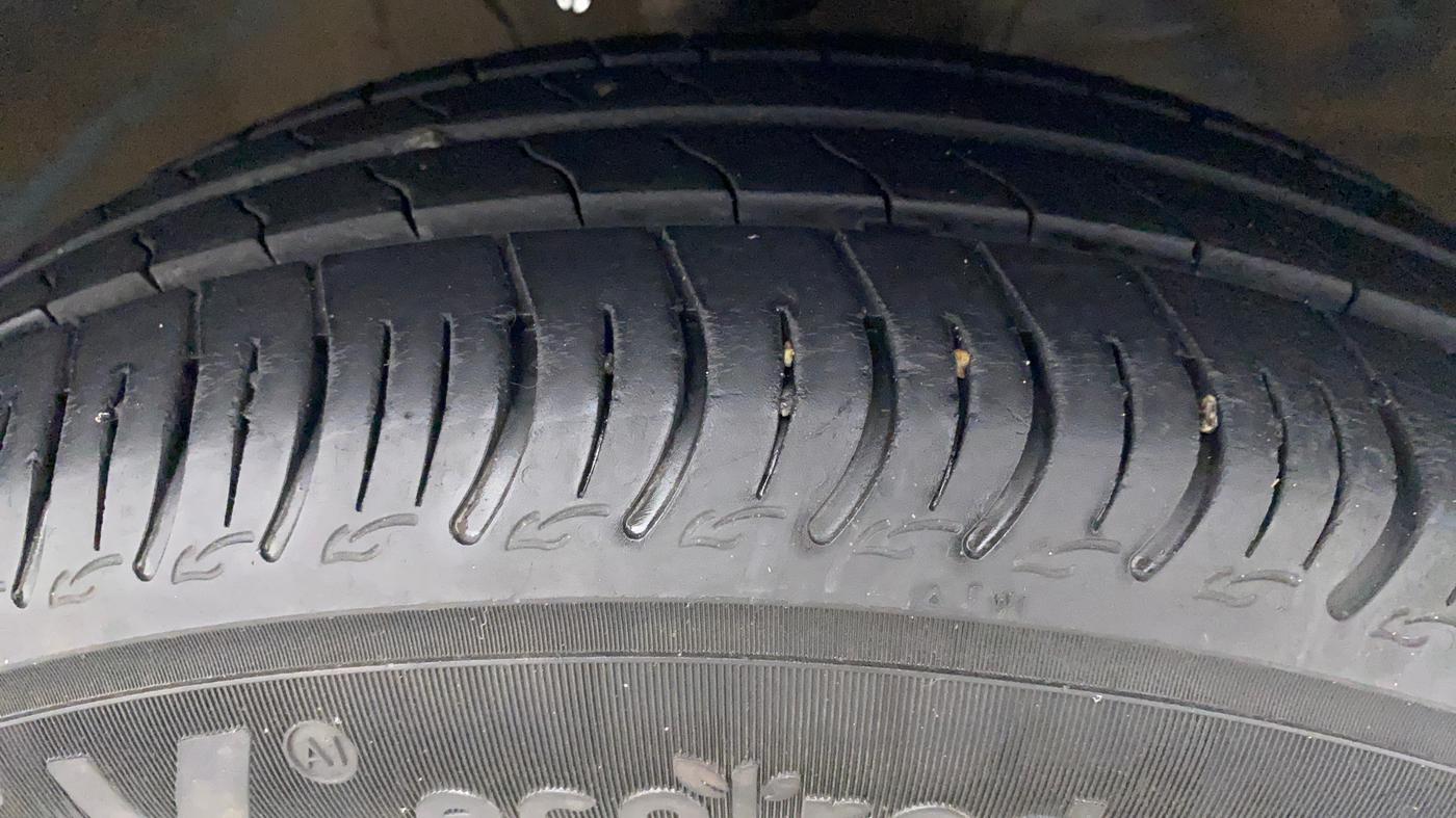 2021 Maruti S PRESSO VXI (O) CNG, CNG, Manual, 18,507 km, Right Front Tyre Tread