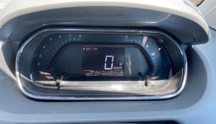2021 Tata TIGOR XE PETROL, Petrol, Manual, 18,009 km, Odometer Image