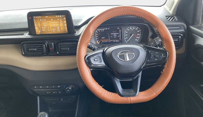 2022 Tata PUNCH CREATIVE 1.2 MT KAZIRANGA EDITION , Petrol, Manual, 15,053 km, Steering Wheel Close Up