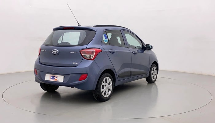 2015 Hyundai Grand i10 SPORTZ 1.2 KAPPA VTVT, Petrol, Manual, 22,267 km, Right Back Diagonal