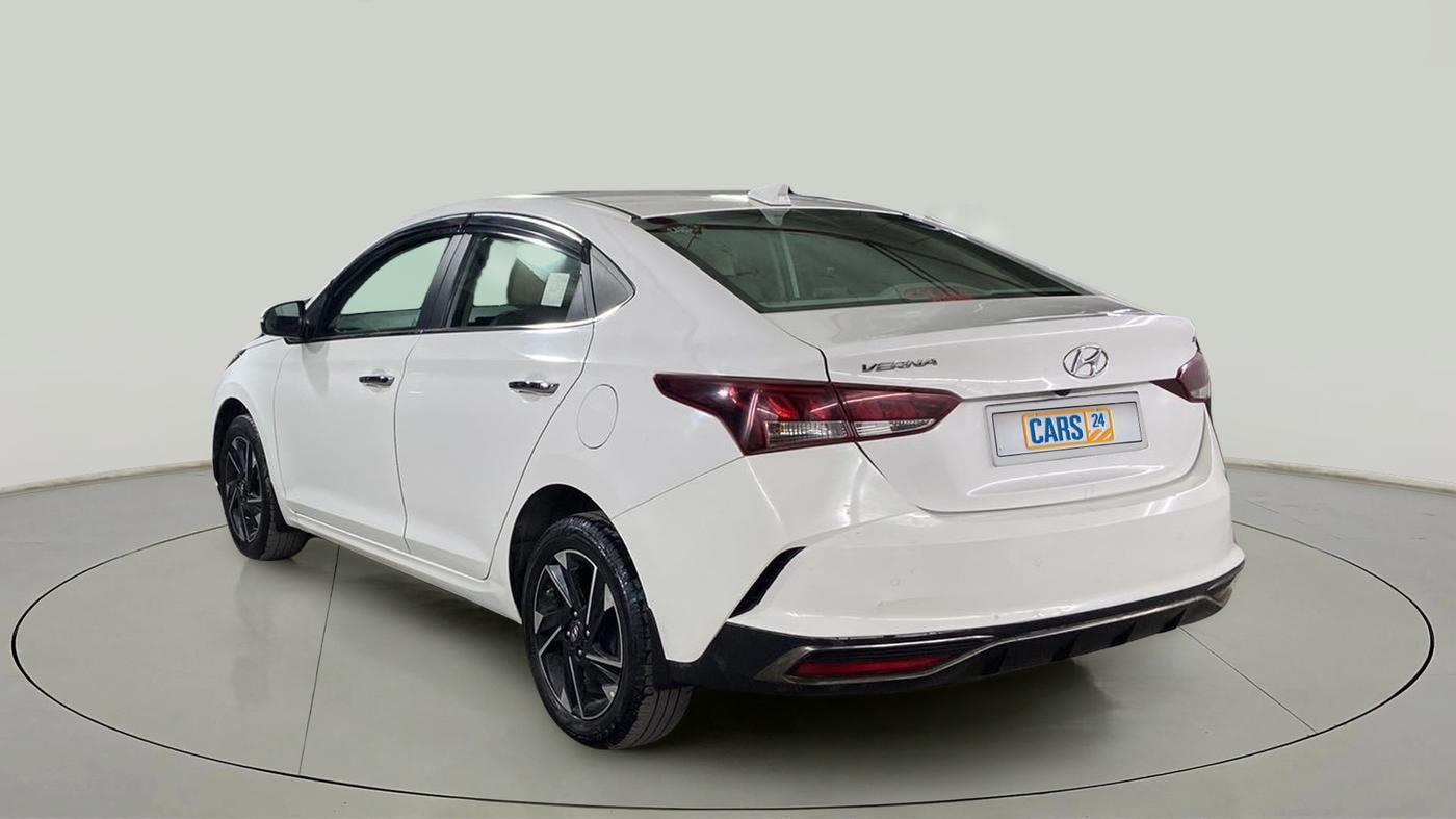 2020 Hyundai Verna SX (O) 1.5 CRDI, Diesel, Manual, 27,422 km, Left Back Diagonal