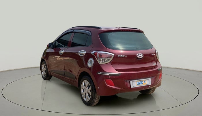 2015 Hyundai Grand i10 SPORTZ 1.2 KAPPA VTVT, Petrol, Manual, 45,164 km, Left Back Diagonal