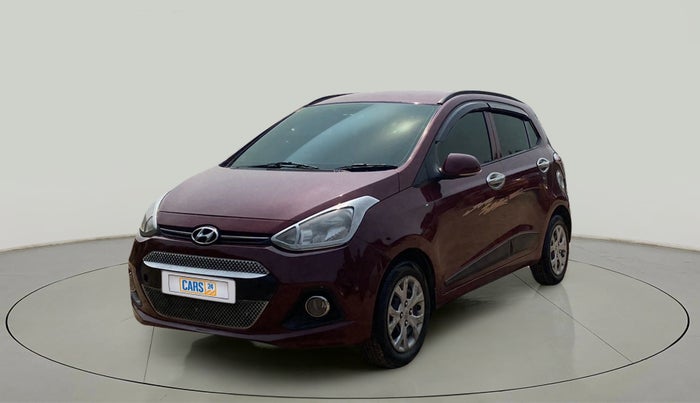 2015 Hyundai Grand i10 SPORTZ 1.2 KAPPA VTVT, Petrol, Manual, 45,164 km, Left Front Diagonal