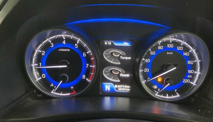 2017 Maruti Baleno ZETA CVT PETROL 1.2, Petrol, Automatic, 26,451 km, Odometer Image