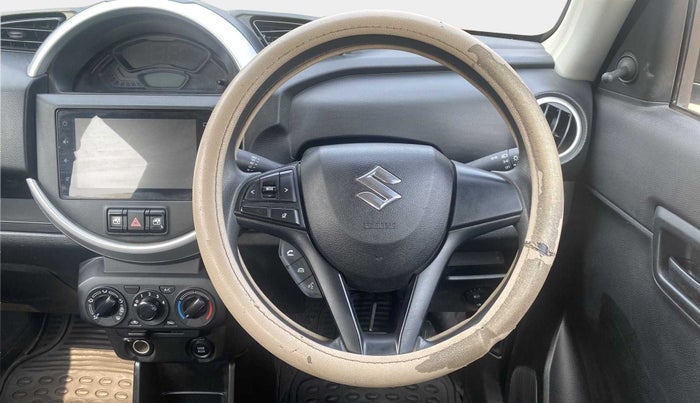 2020 Maruti S PRESSO VXI PLUS AMT, Petrol, Automatic, 26,611 km, Steering Wheel Close Up