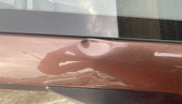 2021 Hyundai AURA SX 1.2, Petrol, Manual, 17,177 km, Right A pillar - Slightly dented