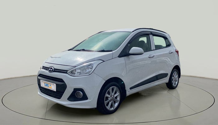 2015 Hyundai Grand i10 ASTA 1.2 KAPPA VTVT, Petrol, Manual, 75,282 km, Left Front Diagonal