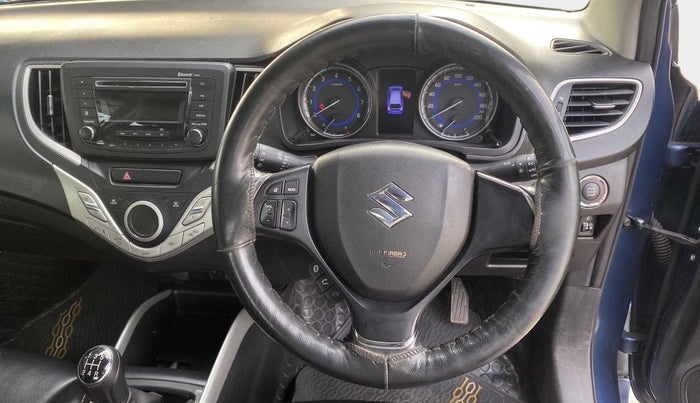 2017 Maruti Baleno ZETA PETROL 1.2, Petrol, Manual, 63,015 km, Steering Wheel Close Up